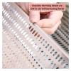 Safety Net, 304 Stainless Steel Perforated Sheet, 1 Piece, Anti-Theft Window Protection Pad, Balcony and Garden Safety Net, Fall-Protection and Escape-Resistant Wire Mesh (Color: Silver, 1 mm, Size: view 4