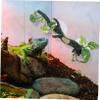 Green Resin Reptile Branch Terrarium Decoration for Snakes view 4
