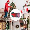 Christmas Tree Hair Clips with Santa view 4