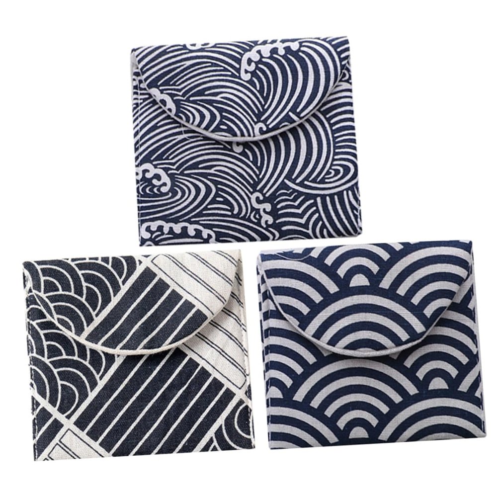 FRCOLOR Cloth Menstrual Pad Bag, Lightweight and Practical