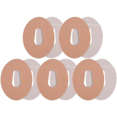 FRCOLOR 10-Piece Credit Card-Size Sensor Patches with Strong Hold and Breathable Elastic Fabric for Sports and Outdoor Activities