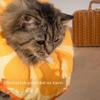 Qbkohphifm Cat Collar, Pet Neck Cone, Soft, Wear-Resistant Cat Accessory, Protective Collar for Wound Healing in Cats L view 4