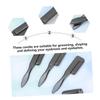 Baluue 6-Pack Foldable Stainless Steel Eyelash and Eyebrow Combs view 3