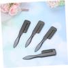 Baluue 6-Pack Foldable Stainless Steel Eyelash and Eyebrow Combs view 4