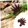Sosoport 5-Piece Lizard Costume Outfit, Reptile Pet Costume, Light Brown view 4