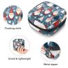 Zippered Menstrual Product Storage Pouch for Women and Girls view 3