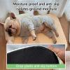 SJWJWOO Cooling Mat for Cats with Elevated Edges, Removable Washable Cover for Dogs, Non-Slip for Home, Travel or Car, Yellow-L view 4