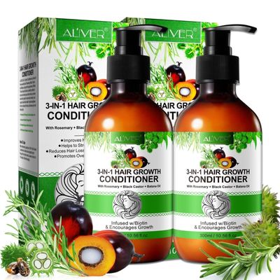 P-BEAUTY 3-in-1 Hair Growth Conditioner, 2 x 300 ml