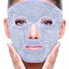 KOLZEMV Cooling Face Mask with Hook-and-Loop Closure, Reusable Hot and Cold Eye Mask view 1