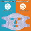 KOLZEMV Cooling Face Mask with Hook-and-Loop Closure, Reusable Hot and Cold Eye Mask view 2