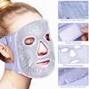 KOLZEMV Cooling Face Mask with Hook-and-Loop Closure, Reusable Hot and Cold Eye Mask view 3