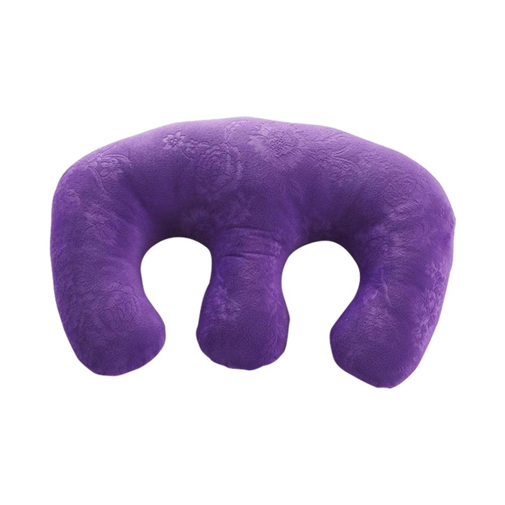 Xiaojikuaipao Soft Removable Breast Support Pillow, Purple