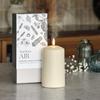 Lights4fun TruGlow Air Portable LED Pillar Candle Essential Oil Diffuser with Remote Control and Timer view 2