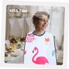 FRCOLOR Reusable Adult Bib, Lightweight and Breathable Polyester Clothing Protector view 3