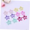 FRCOLOR 36-Piece Children's Star Hair Clip Set, Colorful Clips for Girls and Toddlers view 3
