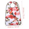 FRCOLOR Waterproof Adult Bib, Lightweight Reusable Polyester Protective Bib for Seniors view 2