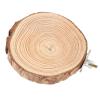 Denash Round Bird Platform Perch, Natural Wood, Easy to Install view 2