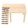 Hamster Climbing Platform Playground, 2 Levels with Ladder view 1