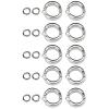 Denash Bird Leg Ring, Parrot Training Ring with Easy-Open Clip, Size 6 view 2