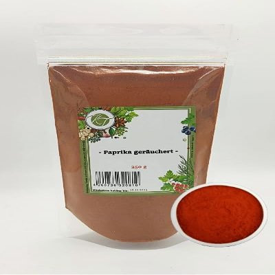 K T 250 g Mild Smoked Paprika Powder, Finely Ground