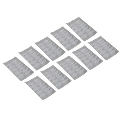 Double French Tip Form Stickers, 120 Pieces, Nail Art Tool, Various Sizes