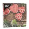 PAPSTAR 300 Napkins, 3-Ply, 1/4 Fold, 33 cm x 33 cm, "MES Coeurs" view 2
