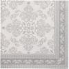 250 ROYAL Collection Napkins, 1/4-Fold, 40 x 40 cm, Gray Arabesque view 1