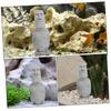 IMIKEYA Easter Island Moai Statue for Aquarium Garden Mini Sandstone Sculpture view 3