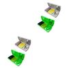 Healeved 4-Piece Medication Cutter, Plastic, Random Color view 1