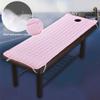 Morbuy Fitted Massage Table Sheet with Face Hole, 70 x 185 cm, Red view 4