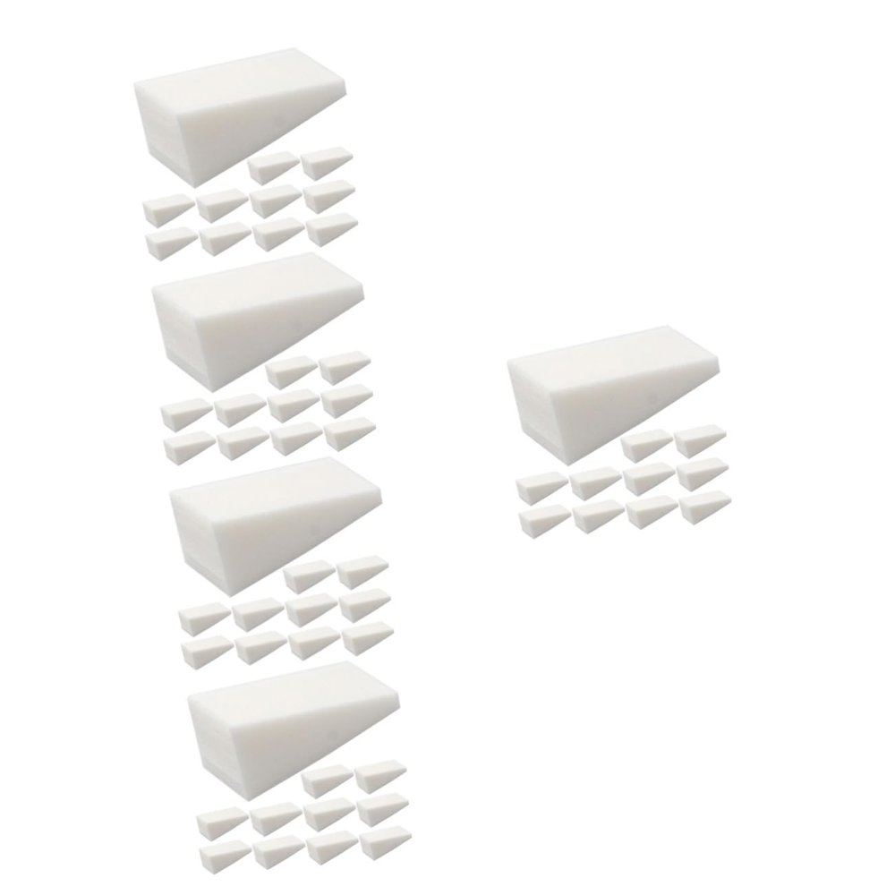 Healeved 100-Piece Nail Art and Makeup Sponges for Gradient and Starry-Sky Nail Designs