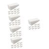 Healeved 100-Piece Nail Art and Makeup Sponges for Gradient and Starry-Sky Nail Designs view 1