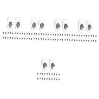 FRCOLOR 75 Pairs Glasses Nose Pads, Clear Anti-Slip Nose Bridge Pads for Sunglasses and Eyeglasses, Copper Core, Silver