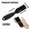 Duluok 2-Pack Hair Clipper Cleaning Brushes view 2