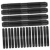 FRCOLOR 30 Pairs Eyeglass Temple Ear Grips, Silicone Anti-Slip Holders, Black view 4