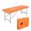 LHSJYG Foldable Professional Massage Table, Portable Beauty and Therapy Bed, 180 x 70 cm, Pink view 4