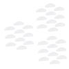 FRCOLOR 30-Piece Silicone Bridge Nose Pads for Glasses, White view 1