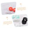 FRCOLOR 8-Pack Contact Lens Cases, Lightweight PP, Random Colors view 4