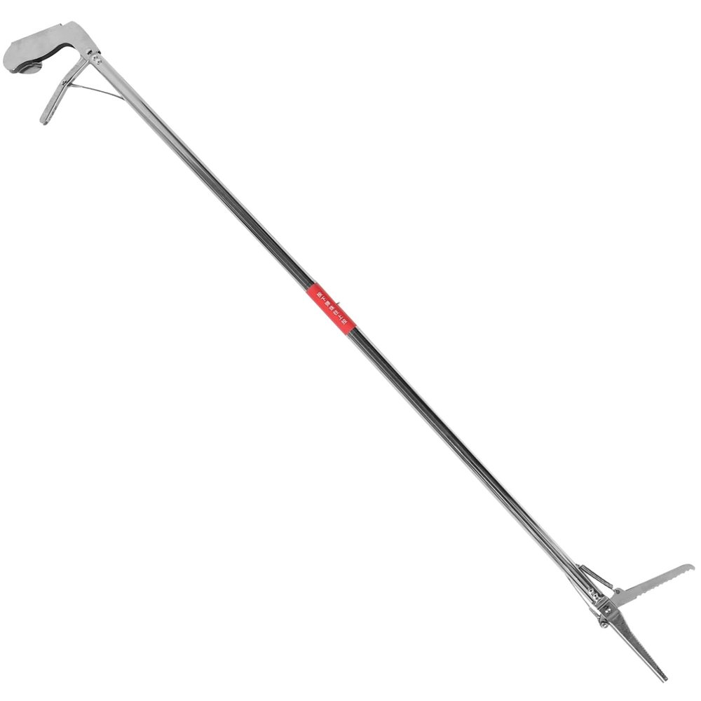 Sosoport Stainless Steel Snake Catcher with Folding, Non-Slip Design
