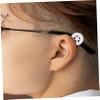 FRCOLOR 40 Pairs Anti-Slip Glasses Temple Ear Grips, White Silicone view 3
