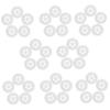 FRCOLOR 40 Pairs Anti-Slip Glasses Temple Ear Grips, White Silicone view 4