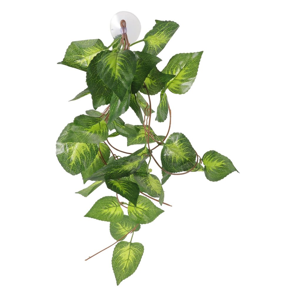 Sosoport 4-Piece Artificial Decorative Plants for Reptile Terrariums, Lifelike Habitat Simulation for Turtles, Lizards, and Snakes, Durable and Low-Maintenance