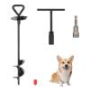 38 cm Steel Ground Anchor for Dogs view 2