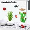 Betta Fish Feeder - Clear Aquarium Feeder view 4