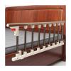 KEHSF Foldable Bed Rail for Seniors, Safety Grab Handle, Champagne Aluminum view 1