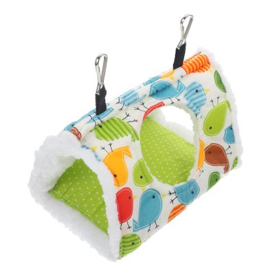 Yardwe Winter Cotton Bird Hammock for Parrots in Cages
