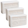 Label Provence Nature Marseille Soap with Organic Olive Oil and Shea Butter, Sweet Almond Scent, 125 g Bars, 3-Pack view 1