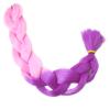1 Pack 32-Inch 165 g Ombre Two-Tone Synthetic Jumbo Braiding Hair, T1B/Burgundy view 3