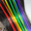 Rainbow Synthetic Hair Extensions with Keratin Fusion (BBF-13) view 4