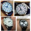 QTYQWC 19 mm/20 mm Canvas Watch Band for Omega Seamaster 300, Speedmaster, AT150, Blue/Black view 3